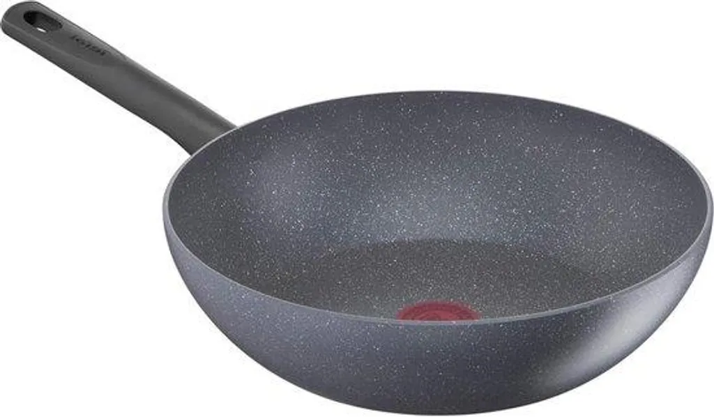 Wok à induction 28 cm avec revêtement minéral naturel anti-tache