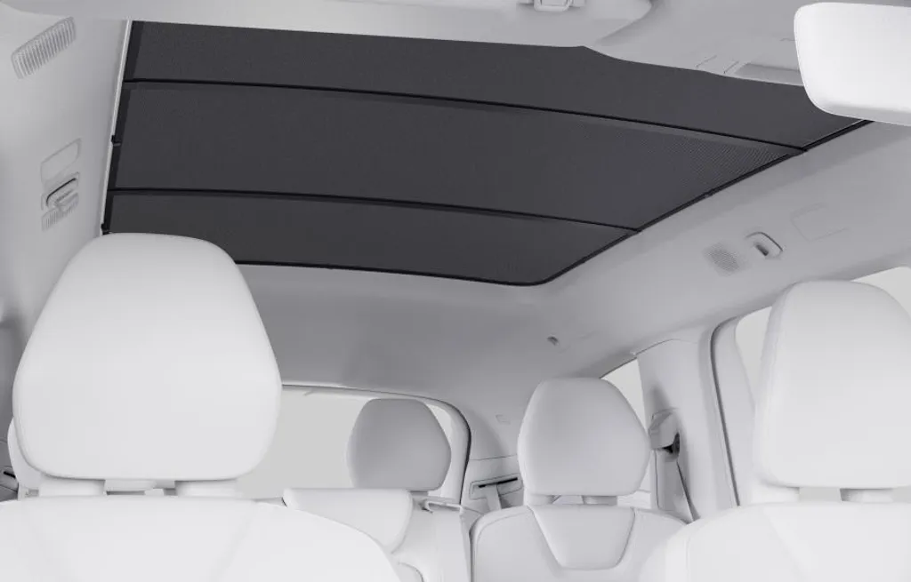 Store de toit vitré pour Volvo EX90 32341545 protection solaire OE