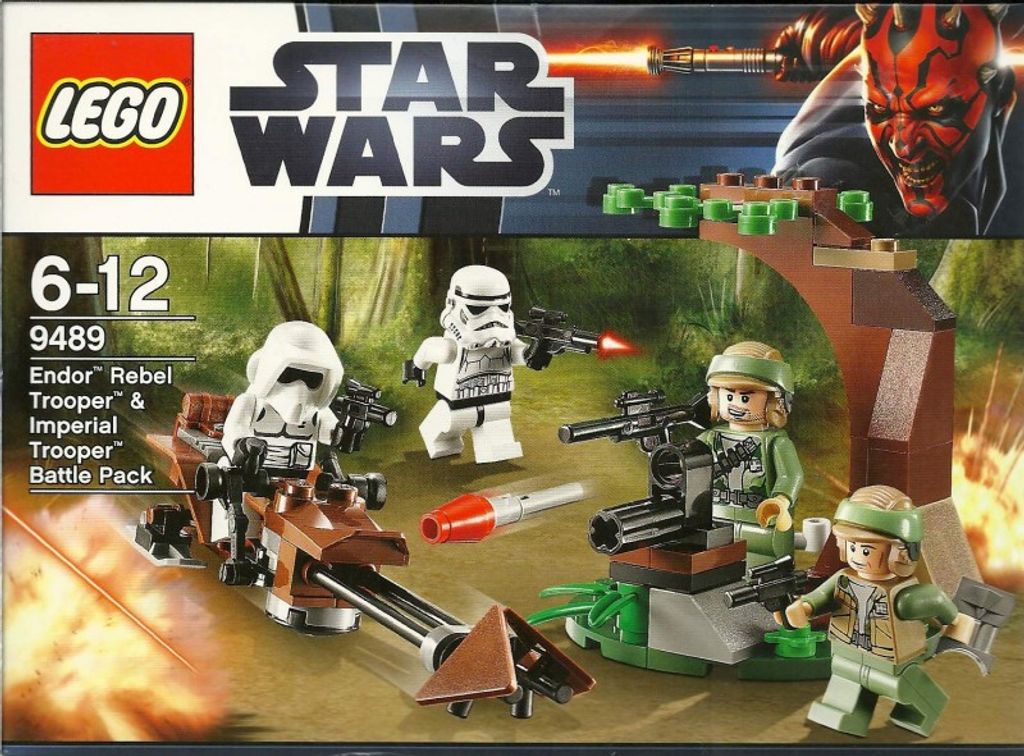 LEGO Star Wars 9489 - Endor Rebel Trooper & Imperial Trooper Battle Pack