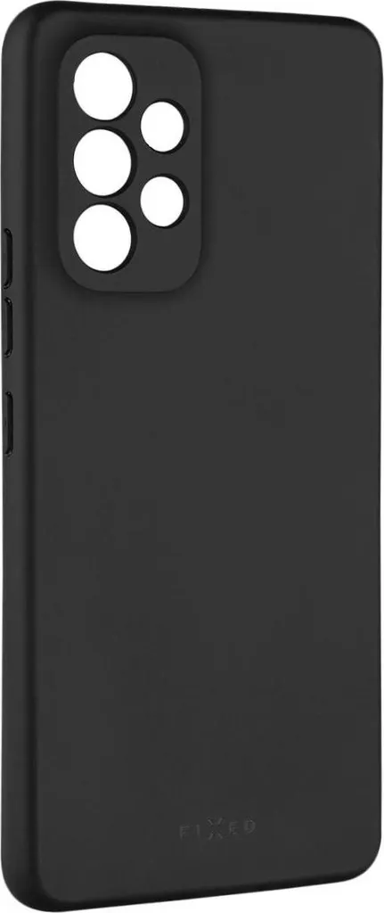 Coque Galaxy A53 5G FIXED Story Noire - Silicone Doux et Ultra Mince