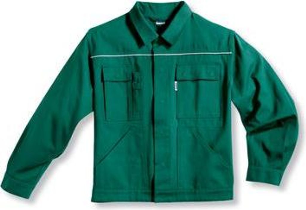 uvex Arbeitsjacke extra grün Gr. 56, 58