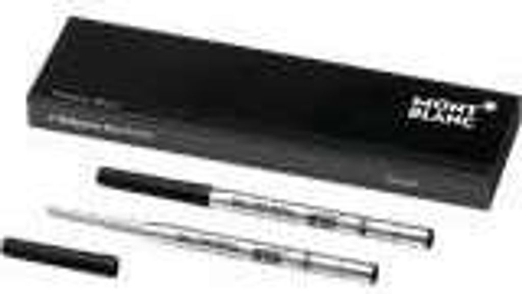 Montblanc Kugelschreibermine M schwarz 2 Stück Produktbild 2