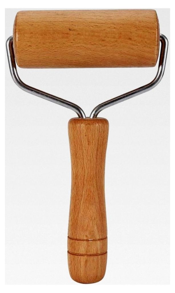 Holzgebäck Pizza Roller Pin, Antihaft Nudelholz für Backen und Pizza