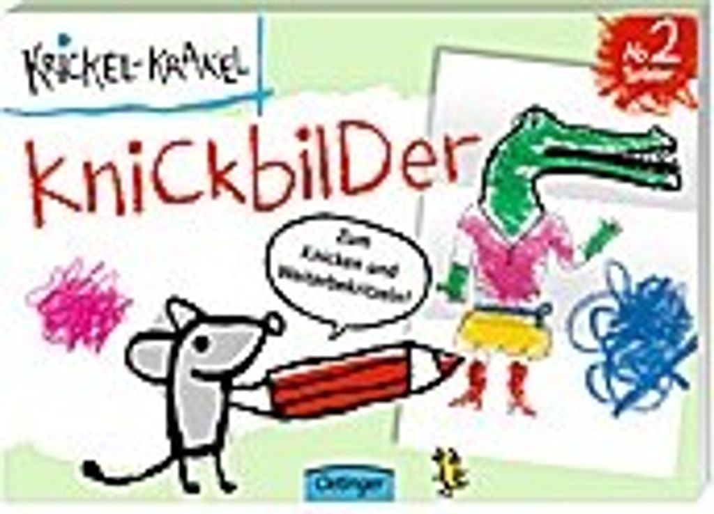 Krickel-Krakel Knickbilder-Block