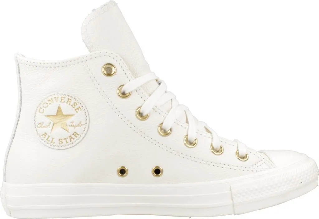 Converse Chuck Taylor All Star Gold Blanc : Confort et Style Durable - 4