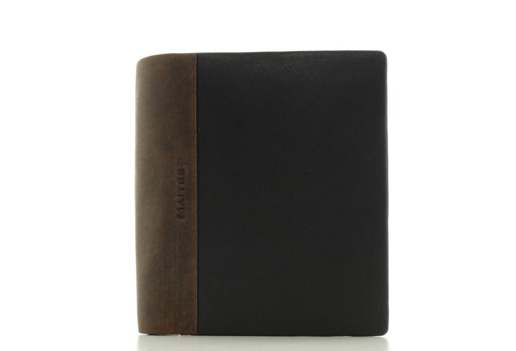 Maitre Herren Brieftasche Portemonnaie Leder Dark brown Produktbild 