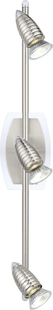 Eglo LED Deckenleuchte Deckenlampe nickel 3 Flammig Lampe Leuchte 30542