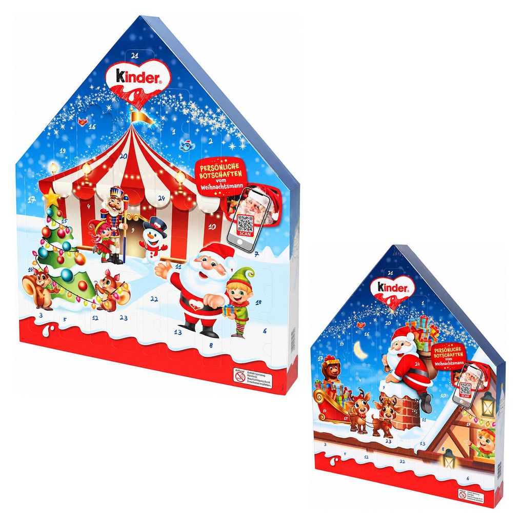 Calendrier de l'avent pour enfants Ferrero Maxi Mix 351 g Image du produit 