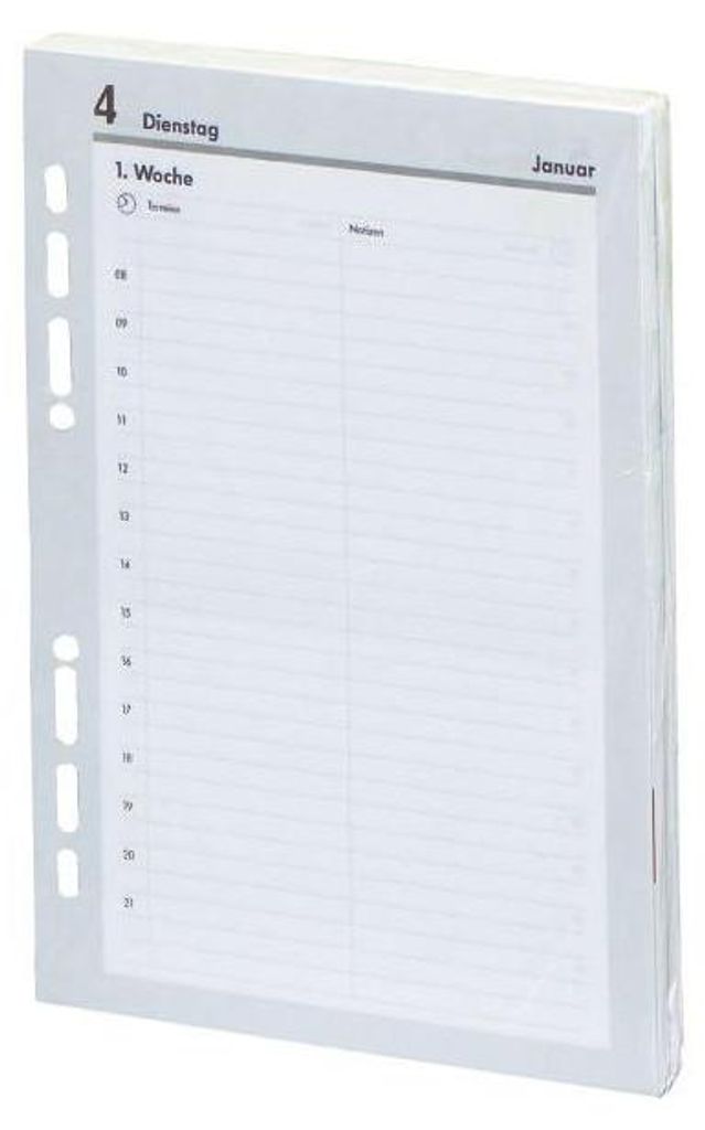 BSB Kalendarium Timer A5 20,9x14,6cm 1Tag/1Seite 2026 Produktbild 