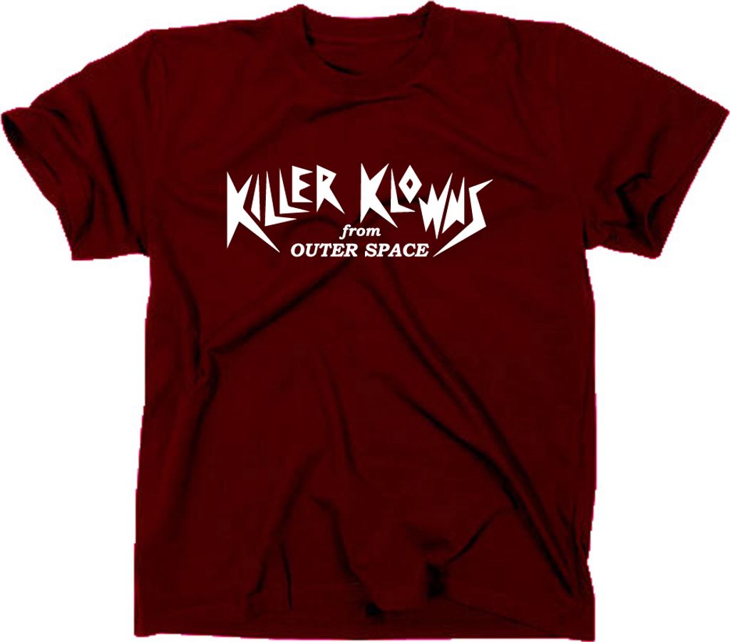 Styletex23 T-Shirt Killer Klowns From Outer Space, Kult, maroon, L