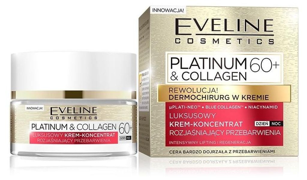 Eveline Cosmetics Platinum & Collagen – Crème de jour Image du produit 
