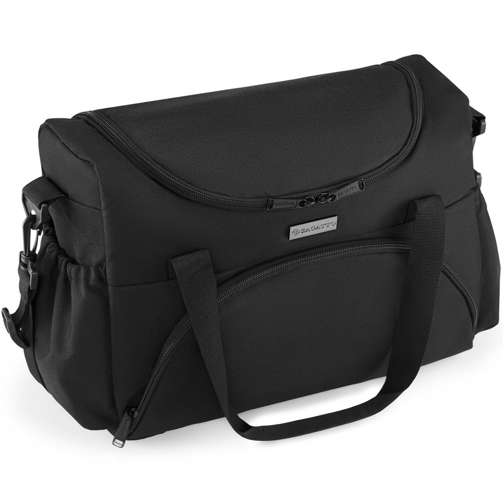 Kinderwagentasche schwarz Farbe Clip-on universal ZAGATTO Produktbild 