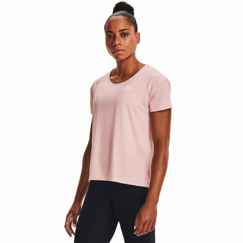 Under Armour Damen-T-Shirt UA Rush Energy Core SS rosa r. SM (1365683-685)
