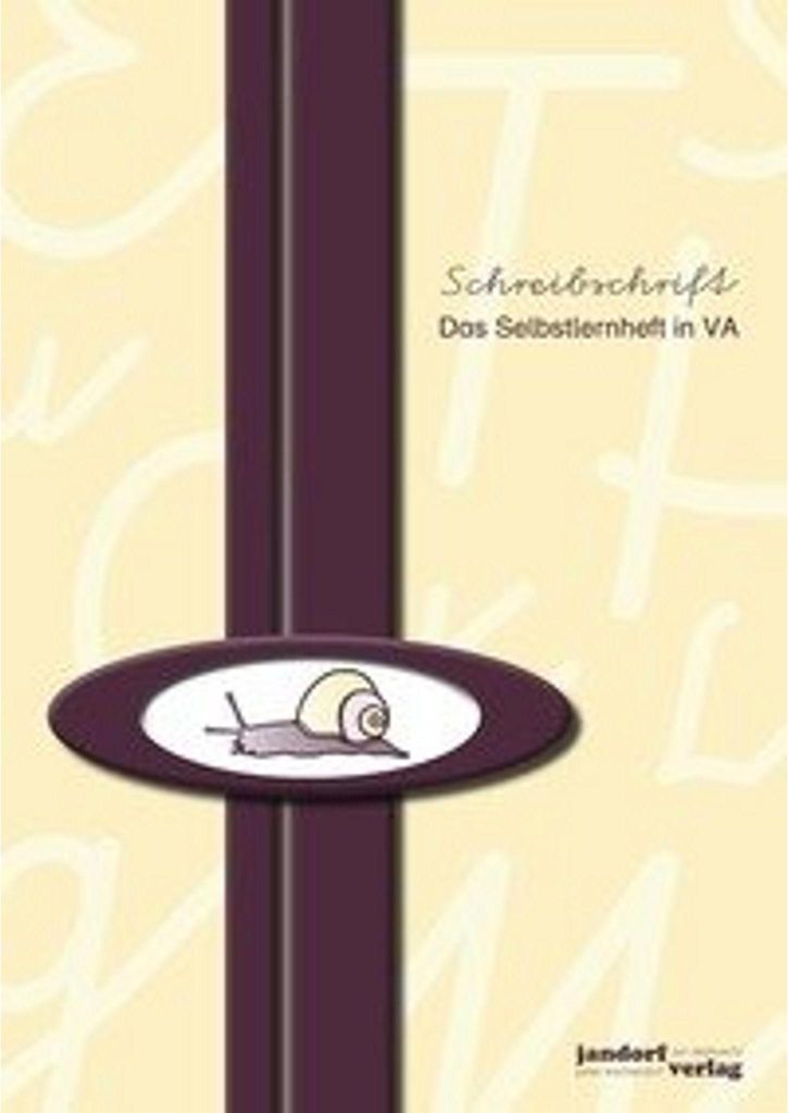 Schreibschrift (VA) - Das Selbstlernheft Image du produit 
