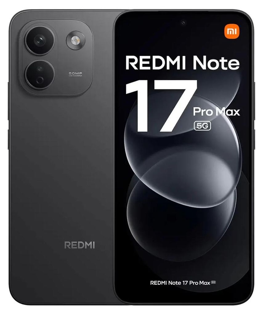 Xiaomi Redmi Note 17 Pro Max 5G 8GB/512GB Schwarz (Black) Produktbild 
