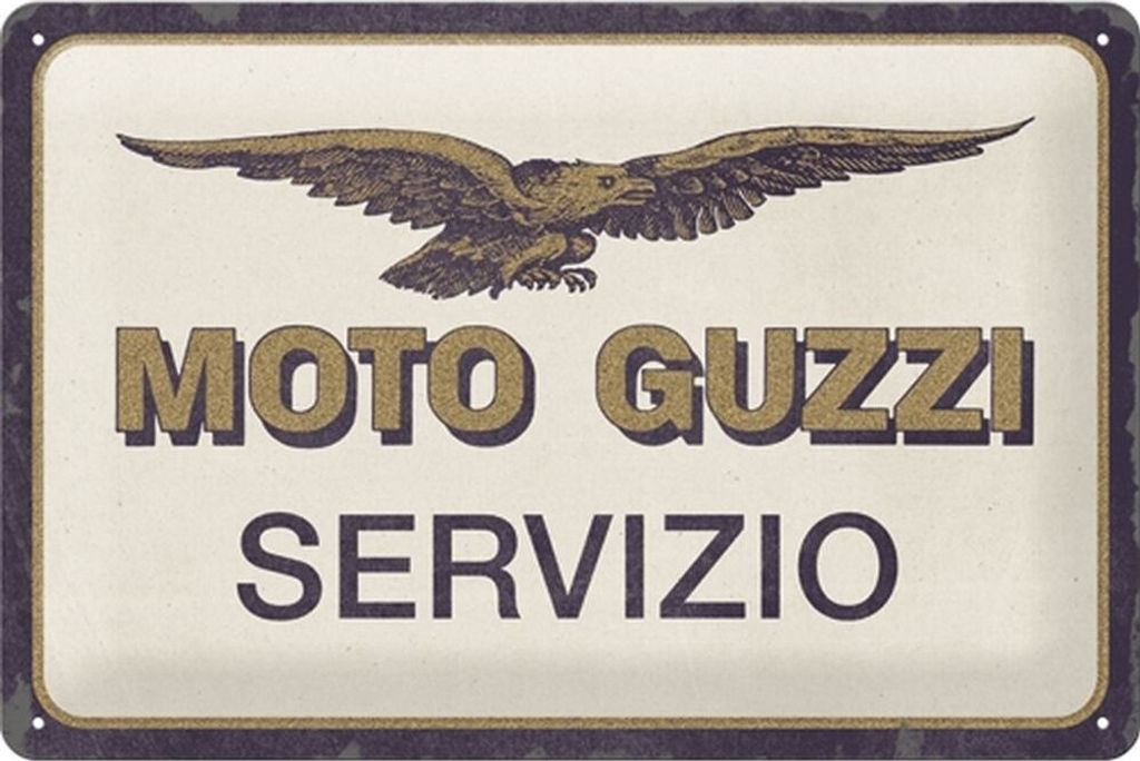 Nostalgic-Art - Blechschild 20 x 30cm - Moto Guzzi - Produktbild 