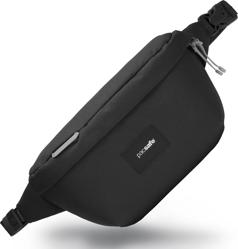 Sac en bandoulière antivol Pacsafe Go Sling Pack noir pour le voyage