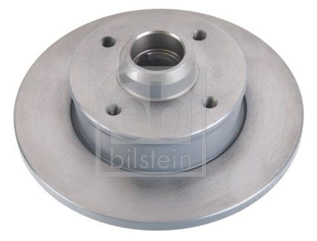 2x FEBI BILSTEIN Bremsscheibe 09074 hinten für VW GOLF II Produktbild 