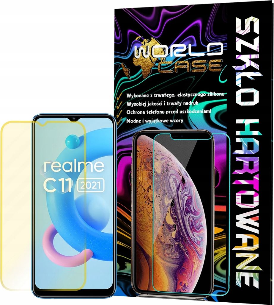 Gehärtetes Glas Für Realme C11 / C11 2021 / C20 Bildschirmschutzfolie