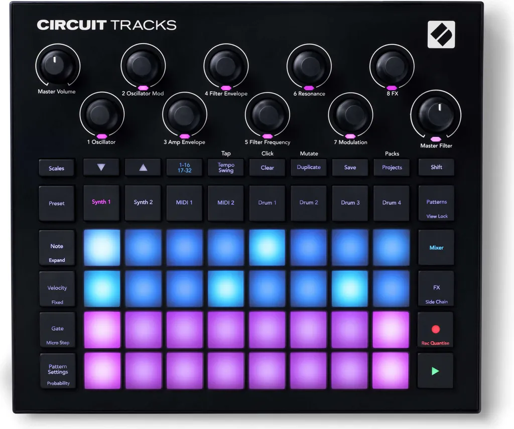 Novation Circuit Tracks Solution de Séquençage pour Performance de Live - 6