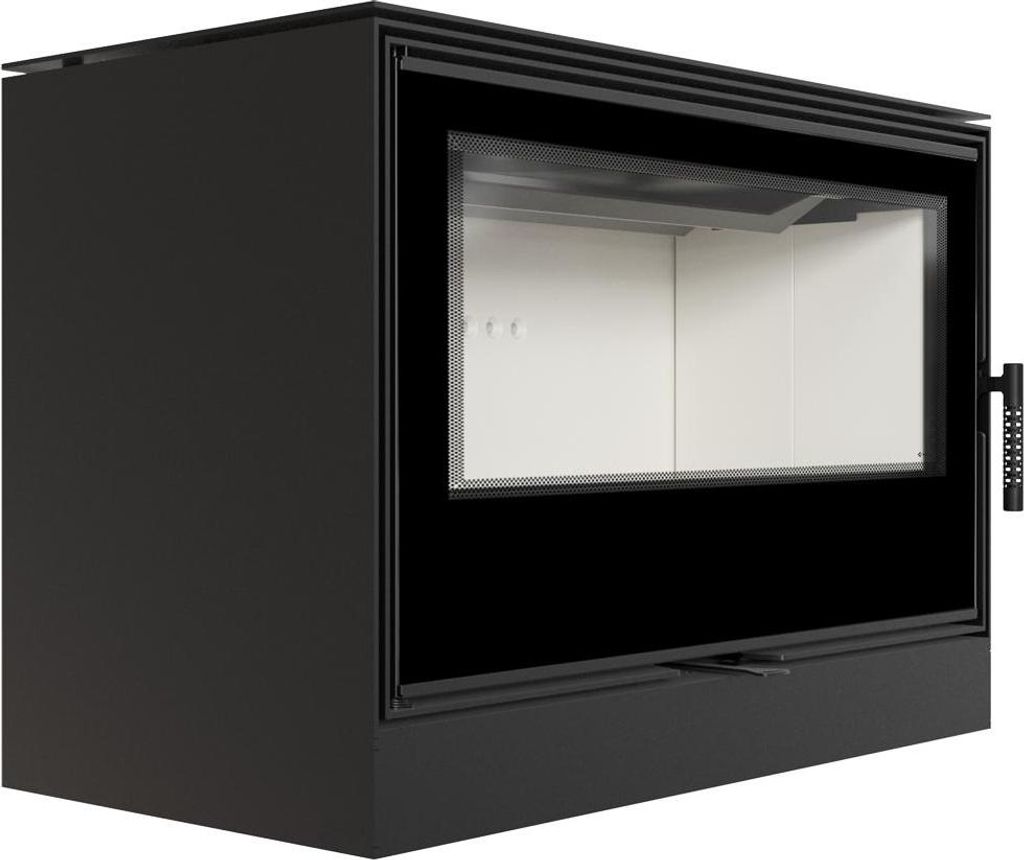 Kaminofen aus Stahl KRATKI KARI 95 Ø 180 14 kW