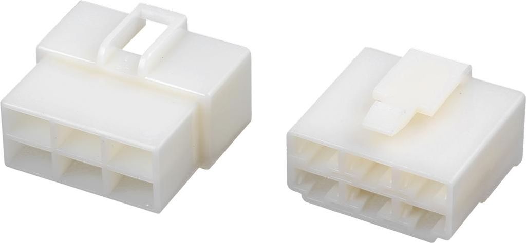 10 Sätze Elektrischer Kabelverbinder 6 Pin Auto Stecker Buchse Klemme 6,3mm