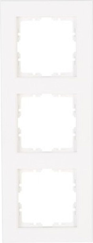 Kopp 402729558 Abdeckrahmen 3-fach Athenis 55 reinweiß