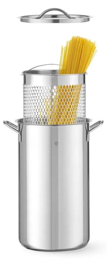 Cuiseur à asperges et pâtes XL 5,5L idéal pour cuisson verticale