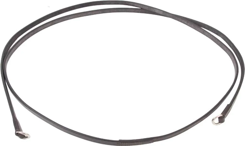 Rênes de Gogue Cuir T.de.T Argent Full pour Corriger la Ligne du Dessus
