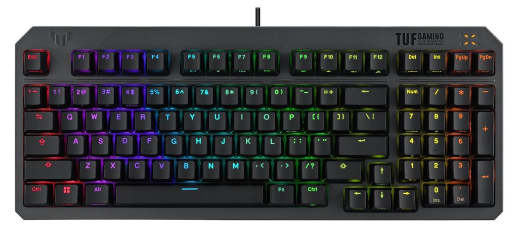 ASUS TUF Gaming K3 Gen II, Volle Größe (100%), Produktbild 