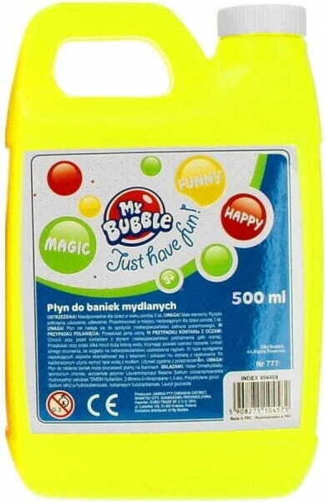 Effiziente Seifenblasenflüssigkeit 500 ml Produktbild 