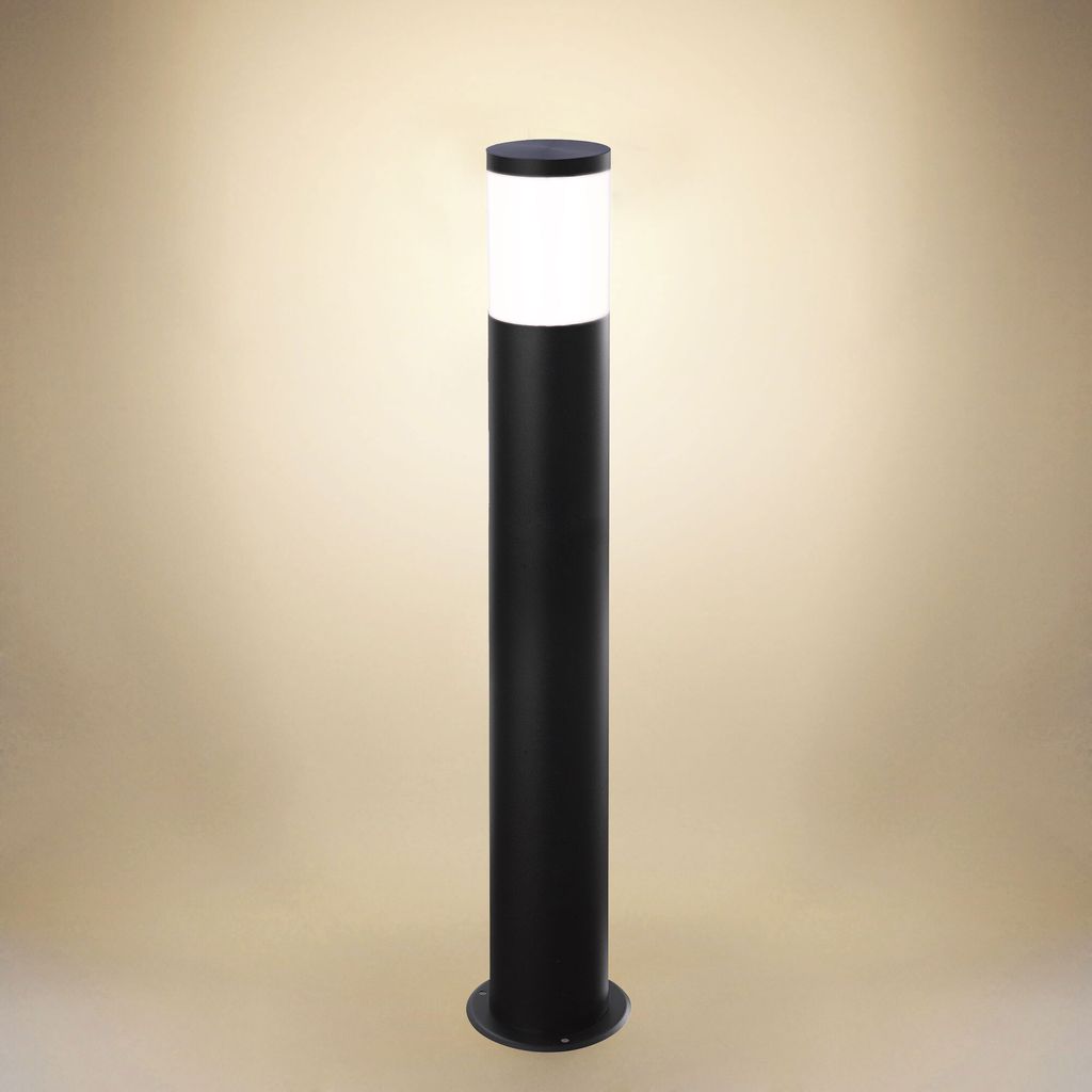 Stilvolle Außenstandleuchte 296-800 Schwarz, 80 cm Höhe, Produktbild 