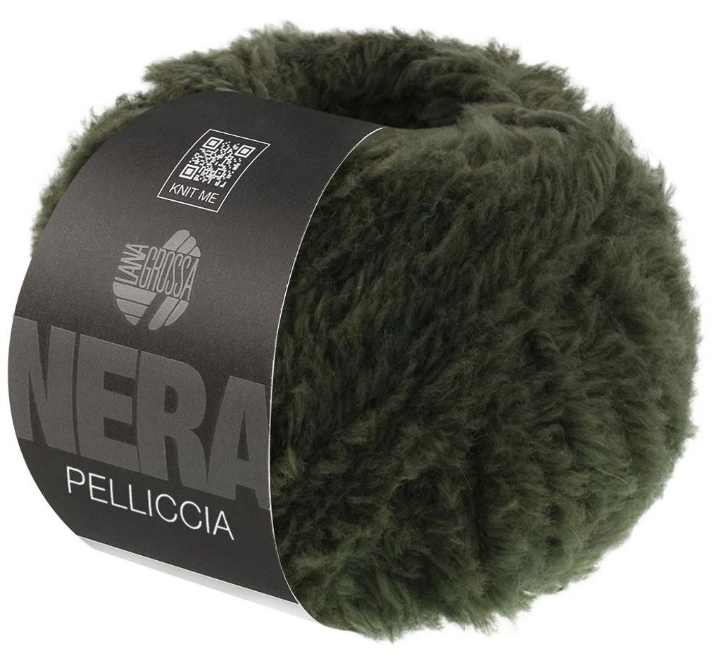 Lana Grossa PELLICCIA (NERA) 50 g flauschiges Effektgarn 90 Produktbild 
