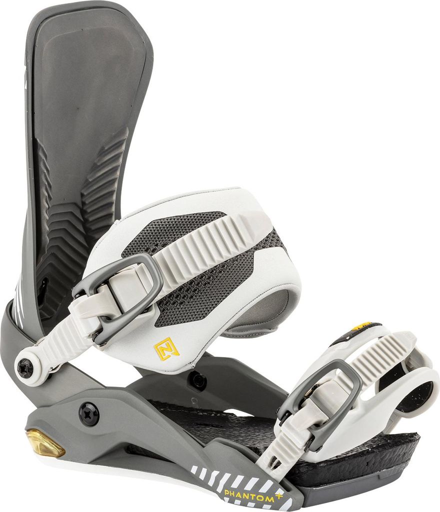 Nitro Herren Snowboardbindung PHANTOM PLUS, Größe:L, Farben:tech grey