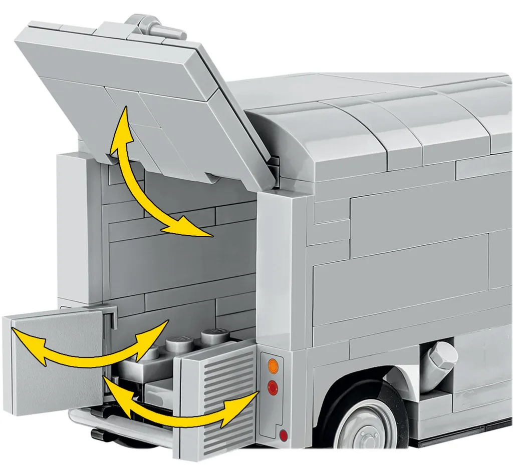 Citroën Type H Cobi 24631 - Alternative Durable aux Maquettes en Plastique
