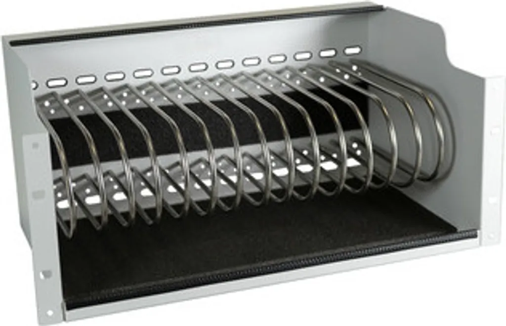 Module de transport 19" pour 27 tablettes, idéal pour écoles et bureaux