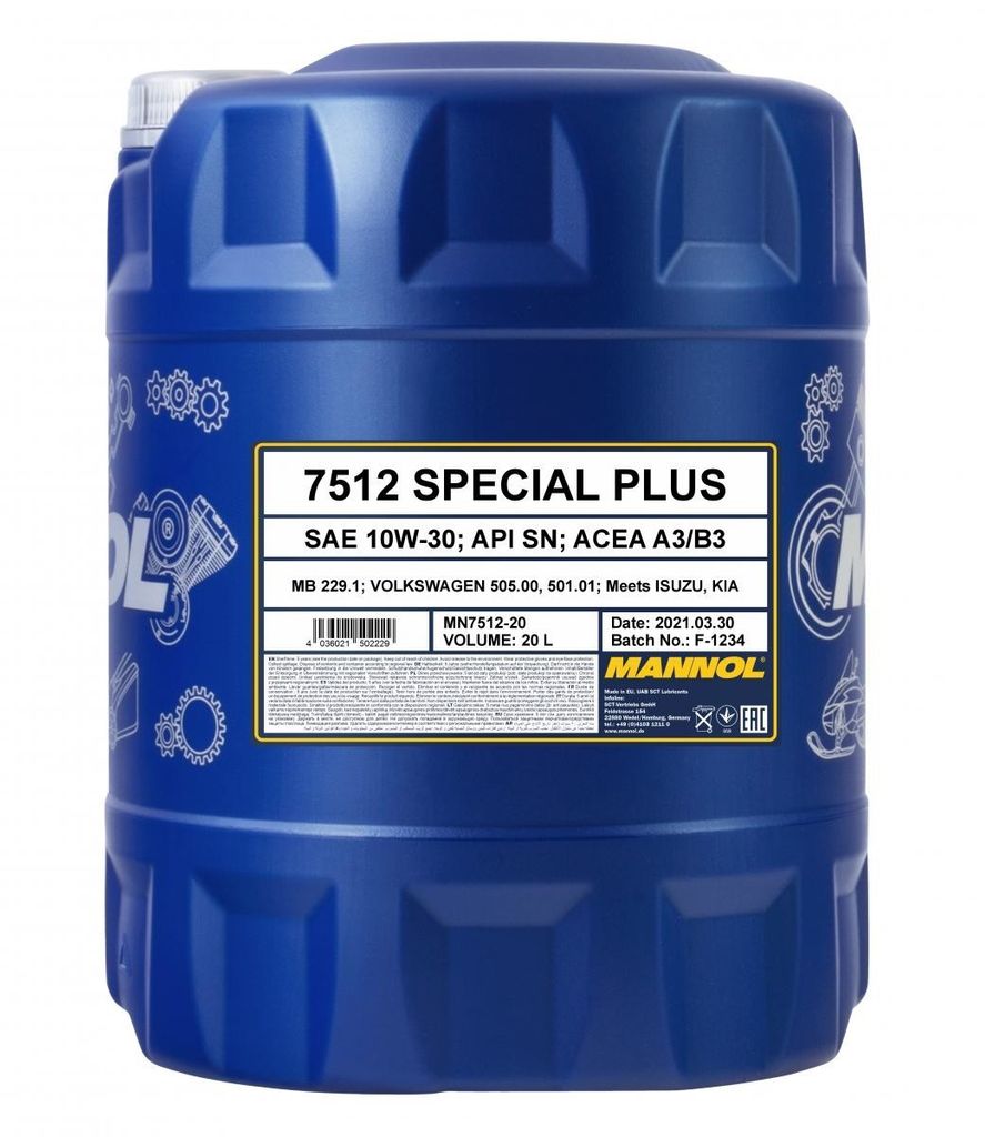 7512 Special Plus10W-30 (20L) 20L