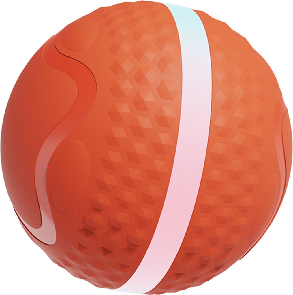 Bewegungsaktivierter Hunde-Smart-Ball, interaktives Hundespielzeug mit LED-Leuchten, automatisch rollendes Ballspielzeug fuer kleine/mittelgrosse H...
