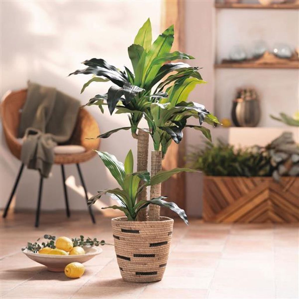 Kunstpflanze "Yucca" knstliche Palme, 105 cm gro, wie