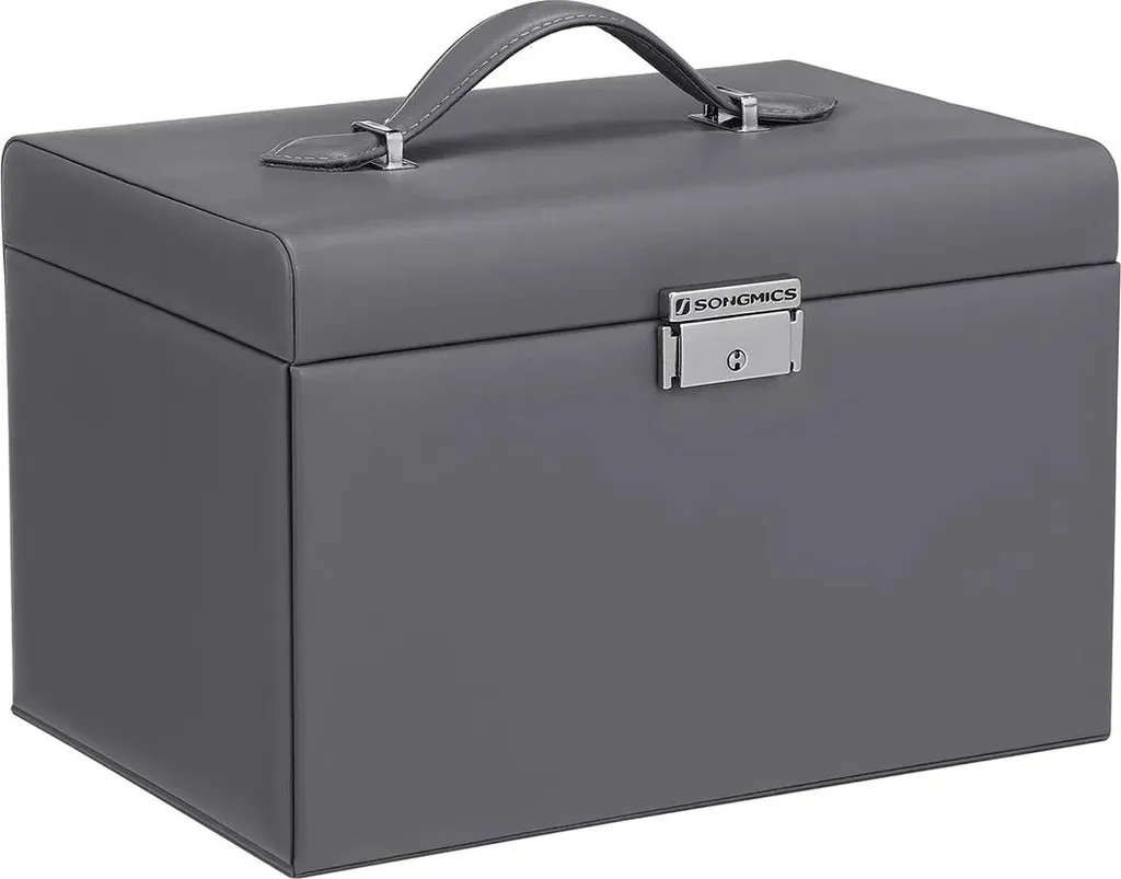 Regalo Ideale: Portagioie Rico In And OutdoorMatch Grigio con Specchio