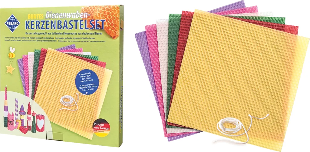 Regala la Magia: Kit Candele Fai da Te Pebaro Cera d'Api