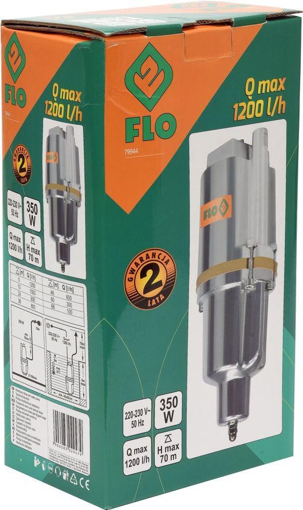 Flo 79944, 350 W, IPX8 Zdjęcie produktu 