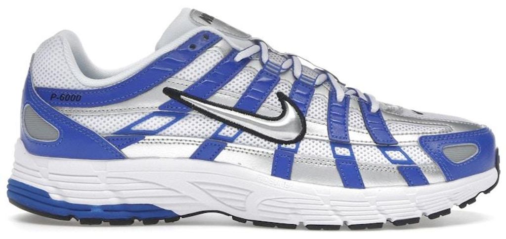 Nike P-6000 Racer Blue Metallic Silver White - EU 42.5 Produktbild 