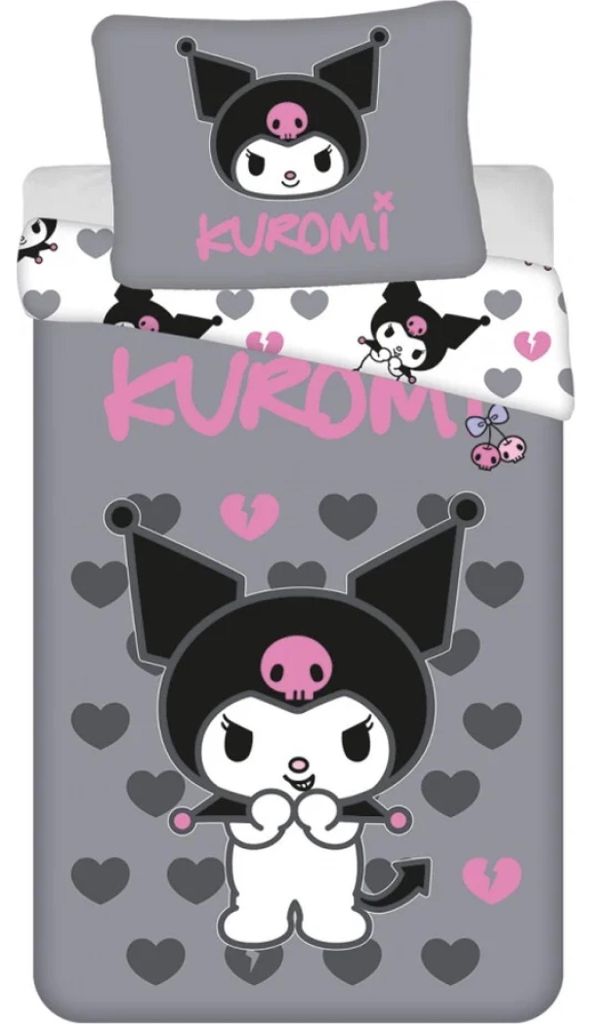 Vrátane posteľnej bielizne Kuromi HK065 140x200, 70x90 cm Obrázok produktu 