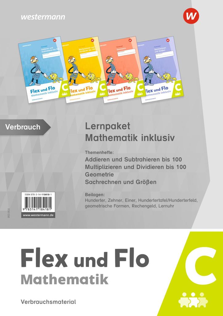 Flex und Flo - Mathematik inklusiv. Paket C Produktbild 