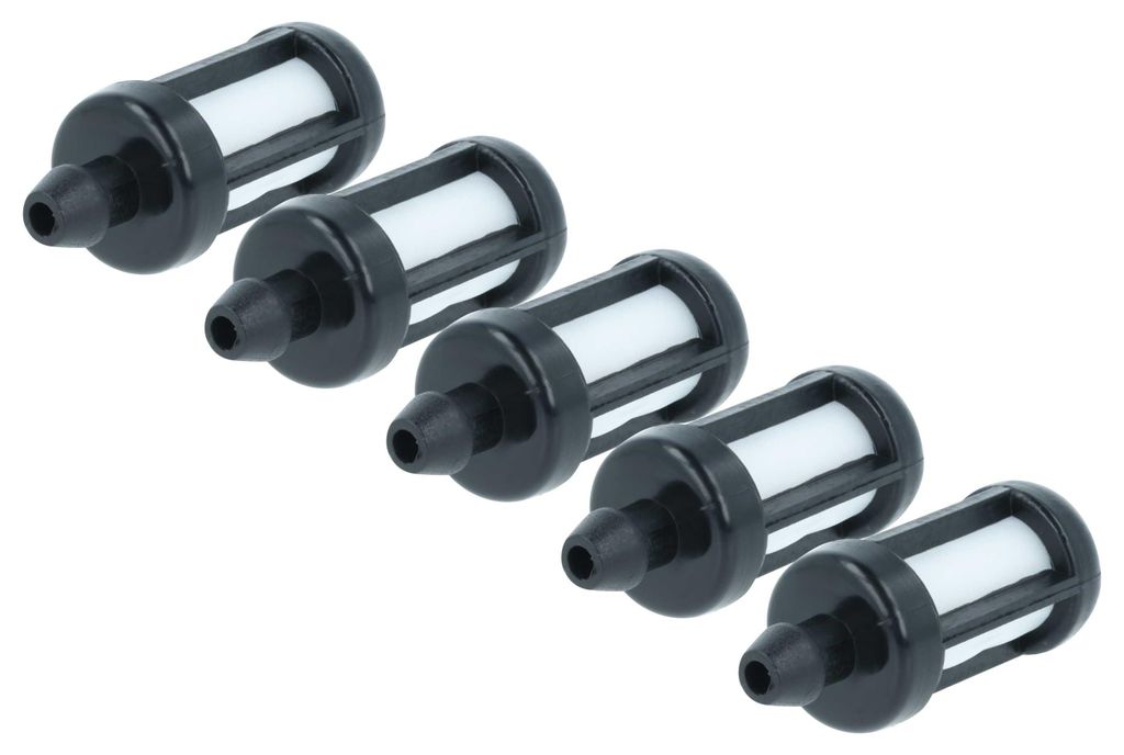vhbw 5x Kraftstofffilter kompatibel mit Stihl MS 180 2-MIX, MS 180, MS 171, MS 171-Z, MS 171 C-BE, MS 170-Z Gartengeräte z.B. Motorsäge, Motorsense