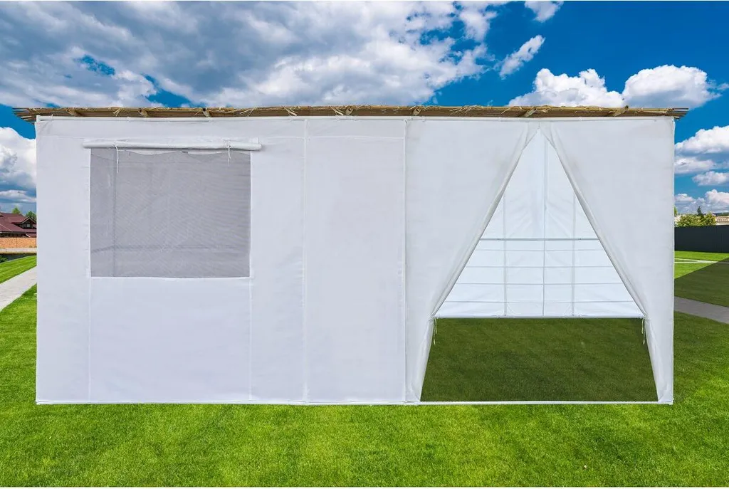 Souccah en Kit Nina Ajustable 1x1m à 3x5m - Structure Modulable Robuste - 2