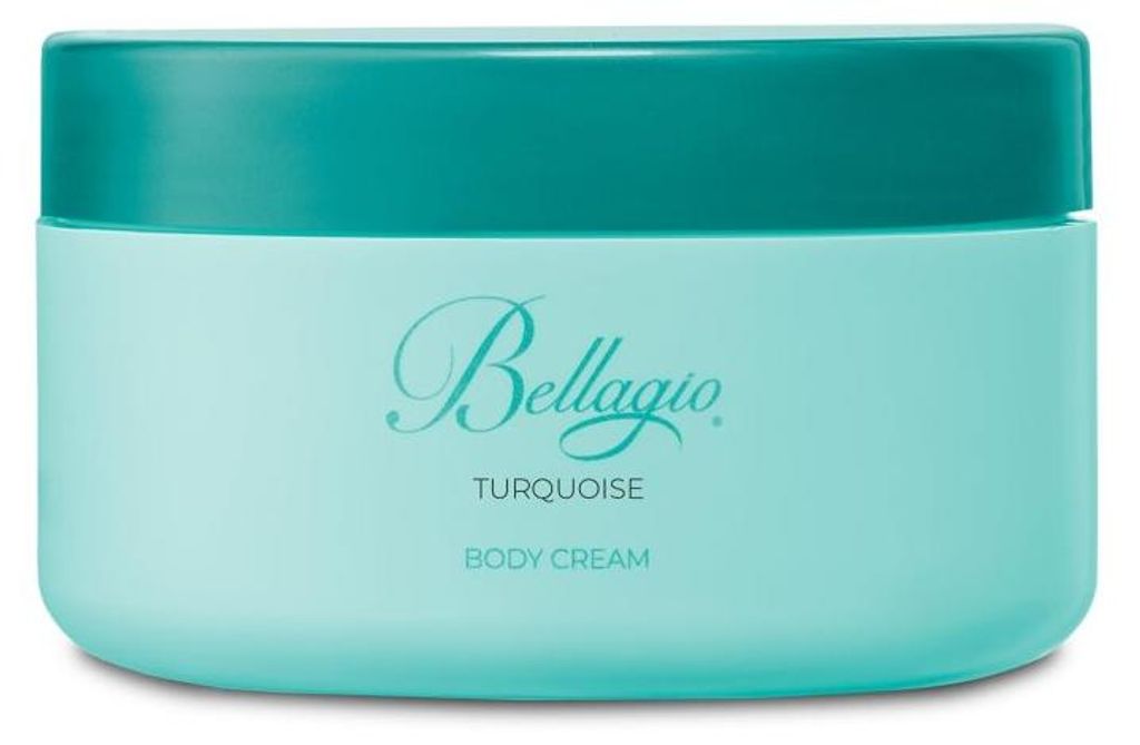 Diamond DIAMOND INTERNATIONAL BELLAGIO Turquoise Body Cream for Women 300ml - Italy