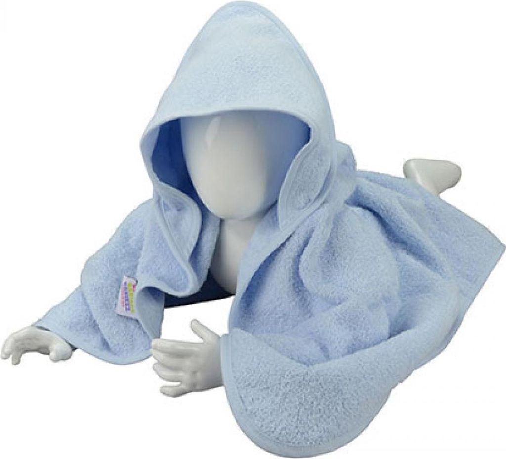 A&R 032.50 | Baby Hooded Towel / 75 x 75 cm - Farbe: Graphite/Anthracite Grey/Anthracite Grey - Größe: 75 x 75 cm