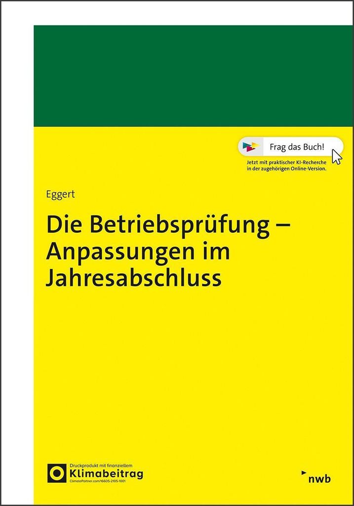 Die Betriebsprüfung - Anpassungen im Jahresabschluss